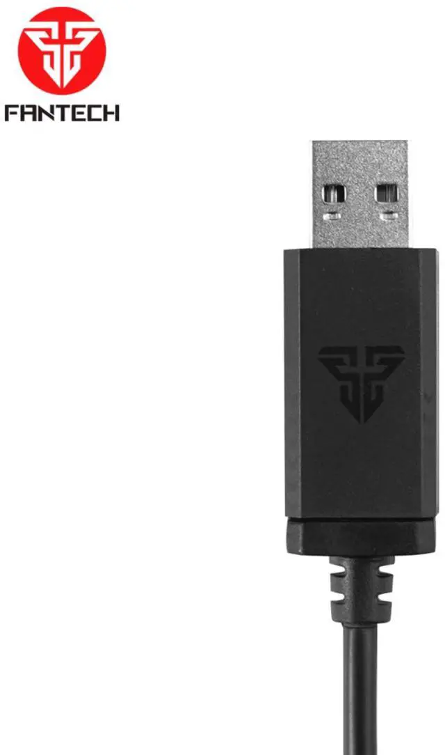 Alt view image 4 of 5 - FANTECH AURORA 7.1 HG29 Virtual Surround Sound Gaming Headset,50mm Drivers,Easy Volume Control,Pro Comfort Ear Cushions, Crystal Clear&Deep Bass,USB2.0 Plug Type,Black