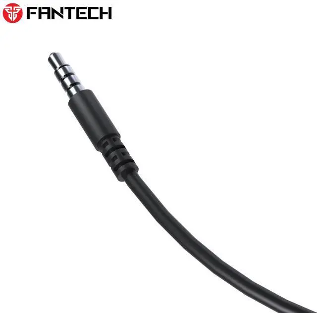 Alt view image 7 of 7 - FANTECH TONE II HQ56 Wired Gaming Headset,Lightweight Design,Foldable Microphone,40mm Tuned Drivers,3.5mm TRRS,Black