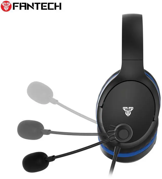 Alt view image 4 of 6 - FANTECH VALOR II MH89 White Multi Platform Gaming Headset,40mm Tuned Drivers,Noise Cancelling Microphone,Swivel Microphone,3.5mm TRRS jack,White