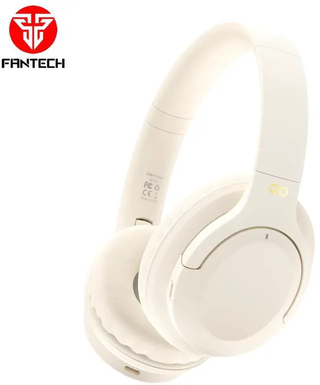 Main image of FANTECH TAMAGO II WHG04 Multi-Platform Wireless Headset,22 Hours Playback Time,TRI-Mode Connectivity,Lightweight&Durable,Breacthable Ear Cushion,Multi-Device Connection,BT/3.5mm TRS,White
