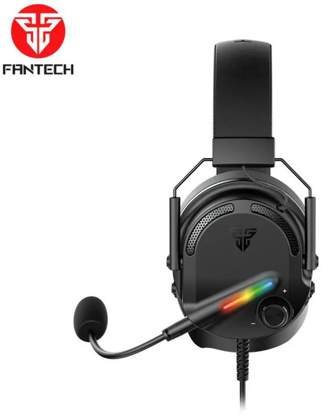 Alt view image 4 of 6 - FANTECH ALTO HG26 7.1 RGB Virtual Surround Sound Gaming Headphone Headset with Noise Cancelling Mic,ADVANCED 5OMM DRIVER,Black