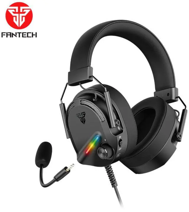 Alt view image 5 of 6 - FANTECH ALTO HG26 7.1 RGB Virtual Surround Sound Gaming Headphone Headset with Noise Cancelling Mic,ADVANCED 5OMM DRIVER,Black