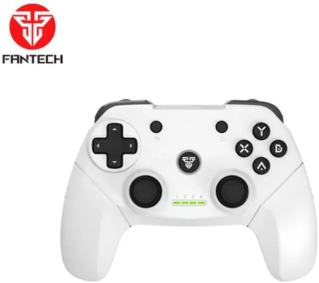 Alt view image 7 of 13 - FANTECH REVOLVER II WGP12 Game Controller, Wired and Wireless Dual-mode, Suitable for PC, PS3, 2.5Hz Receiver, White