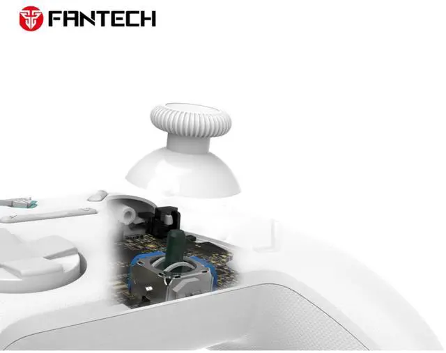 Alt view image 13 of 14 - FANTECH WGP135 SHOOTER III MULTI-PLATFORM GAMEPAD,2.4G DUAL MODE CONNECTIVITY,MOTION SENSOR,TIMED MACRO,HALL-EFFECT STICKS & TRIGGERS,White