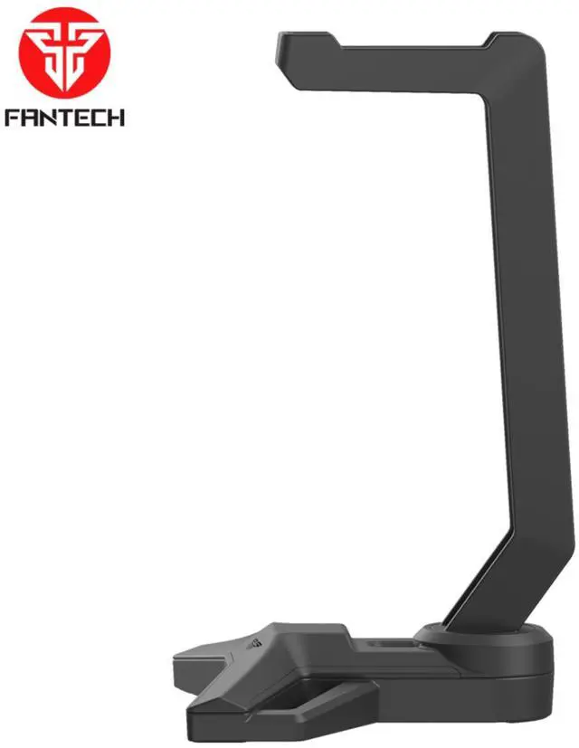 Alt view image 5 of 7 - FANTECH TOWER II AC304 Headset Stand,Durable Triangular Base,Added Weight For More Stabilization,Durable NON-SLIP Base,Black