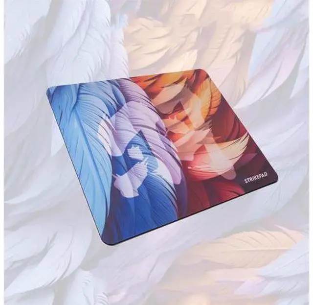 Main image of Fantech STRIKEPAD MST491,Holographic Design, Herringbone Rubber Base, Liquid Resistant Surface (49cm × 42cm), Blue