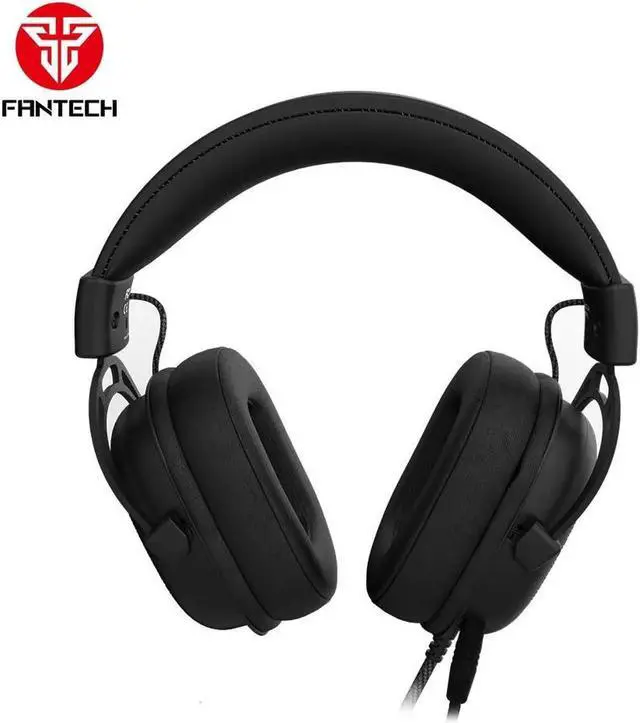 Alt view image 2 of 7 - FANTECH Sonata MH90 Multi Platform Gaming Headset with Noise Canceling Microphone, 53mm Driver Headphone for PC, Lightweight and comfortable, Black