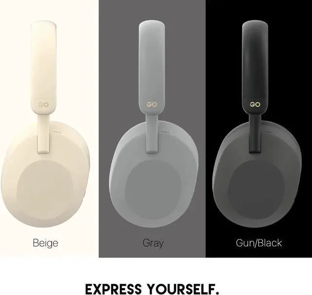 Alt view image 2 of 6 - FANTECH WH06 Go Tune Wired & Wireless Headphones, With Easy Control Buttons & Long Lasting Battery, Beige
