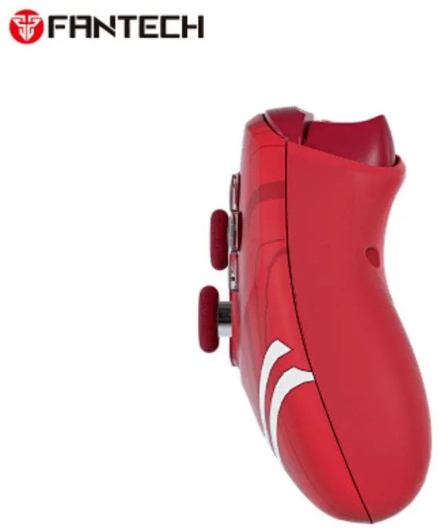 Alt view image 5 of 7 - FANTECH WGPI5V2A Luffy Gaming Xbox Controller, One Piece Edition, Wireless Tri-Mode (2.4G/Bluetooth 5.0/Wired),Hall Effect Trigger Buttons, Four-Level Vibration, 1000Hz Polling Rate, Red