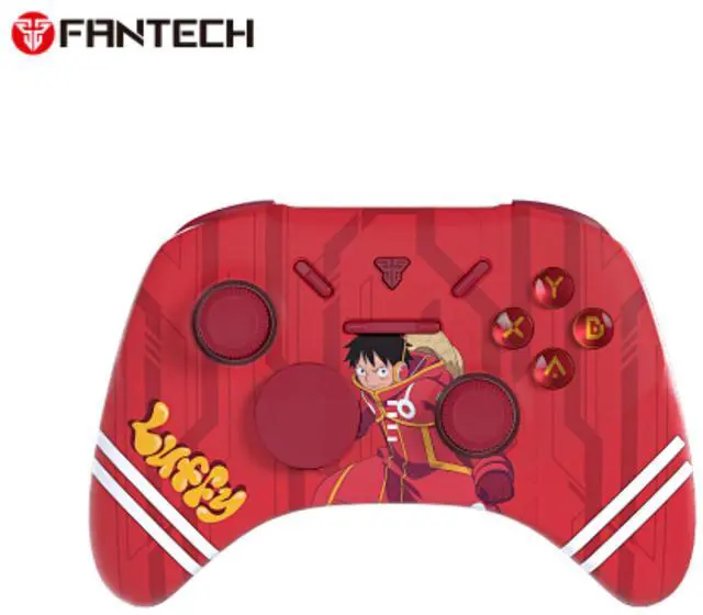 Main image of FANTECH WGPI5V2A Luffy Gaming Xbox Controller, One Piece Edition, Wireless Tri-Mode (2.4G/Bluetooth 5.0/Wired),Hall Effect Trigger Buttons, Four-Level Vibration, 1000Hz Polling Rate, Red