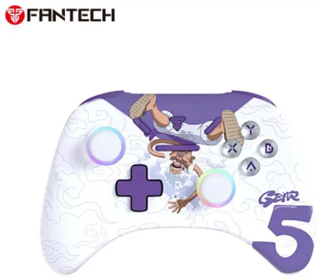 Main image of FANTECH WGPI5V2A Gear 5 Gaming Xbox Controller, One Piece Edition, Wireless Tri-Mode (2.4G/Bluetooth 5.0/Wired),Hall Effect Trigger Buttons, Four-Level Vibration, 1000Hz Polling Rate, White