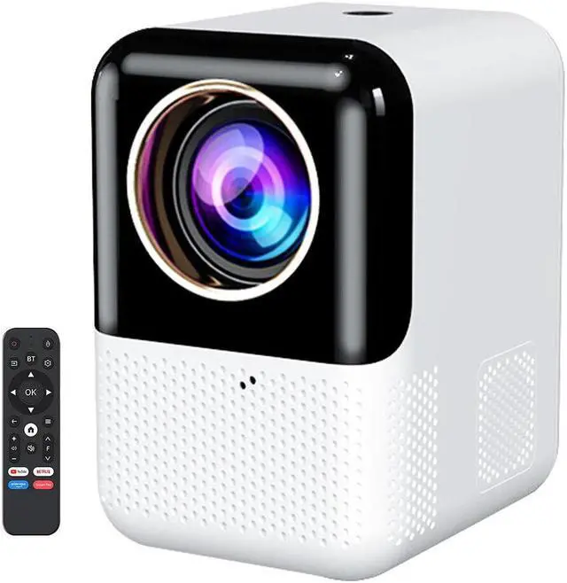 Main image of TROISC IOTA, Portable Projector Android TV WiFi 5G 1080P FULL HD 5000 Lumens 120" Home Theater Digital Zoom 4P/4D Keystone Correction Bluetooth