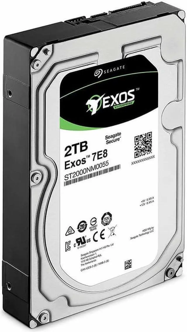 Alt view image 3 of 5 - Seagate ST2000NM0055 2 TB 3.5" Internal Hard Drive - SATA - 7200rpm - 128 MB Buffer