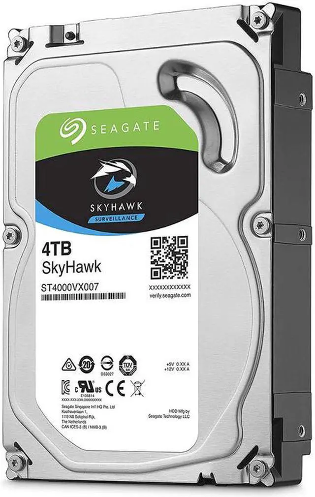Alt view image 5 of 9 - Seagate ST4000VX007 SkyHawk ST4000VX007 4 TB Hard Drive - Internal - SATA (SATA/600)