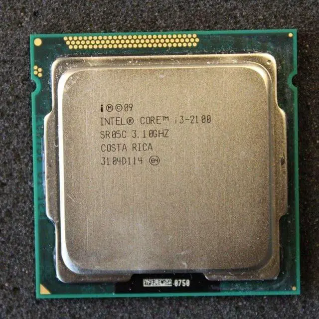 Main image of INTEL Sr05C  2Nd Generation Core I32100 3.1Ghz 3Mb L3 Cache 5Gt S Dmi Socket Fclga1155 32Nm 65W Desktop Processor Only