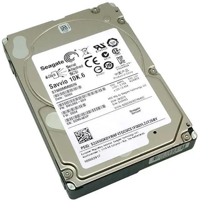 Main image of 0-HRS ST600MM0026 Seagate 9WL066 10K.6 600GB 10KRPM 6Gb/s 2.5"SAS HDD Hard Drive