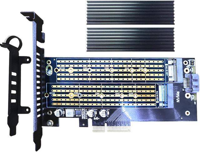  M.2 NVME to PCIe 3.0 x4 Adapter with Aluminum Heatsink Solution  : Electronics