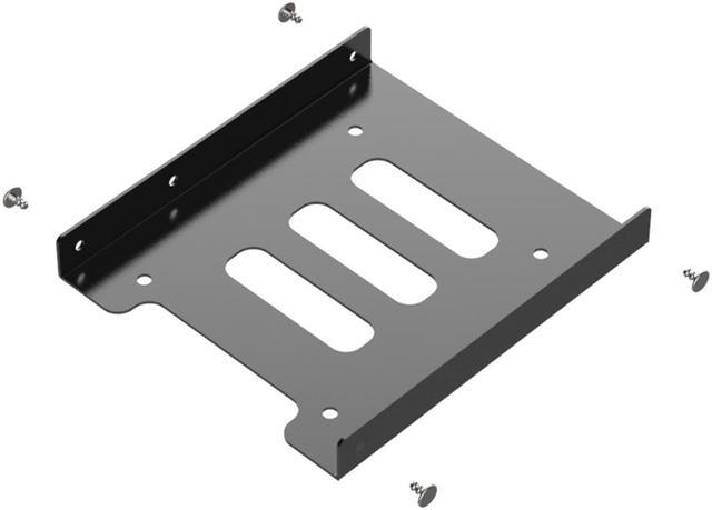 Alt view image 6 of 7 - GLOTRENDS 2.5 to 3.5 Inch SSD HDD Holder Metal Mounting Bracket (2 packs)