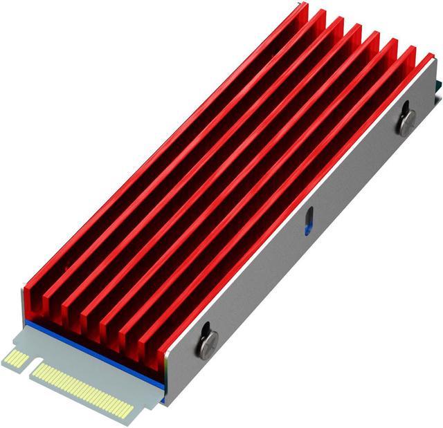 GLOTRENDS M.2 Heatsink PS5 Installation for Large Capacity (1T/2T/4T) 2280 M.2 PCIe NVMe SSD Double-Sided Flash Chip, 0.24inch(6mm) Thick Aluminum DIY - Newegg.com