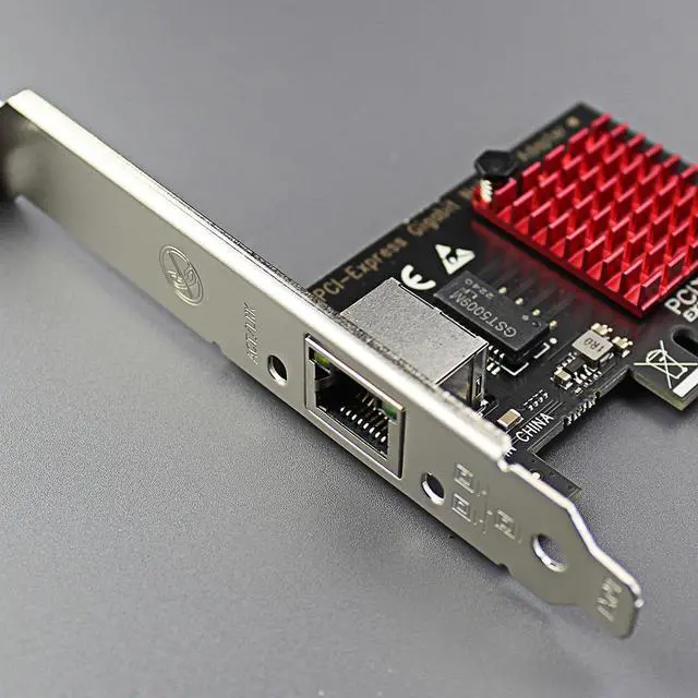 Alt view image 3 of 7 - GLOTRENDS LE8111H Gigabit PCIe Ethernet Network Card, RTL8111H Chip, RJ45 LAN Port, PCIe X1 Installation