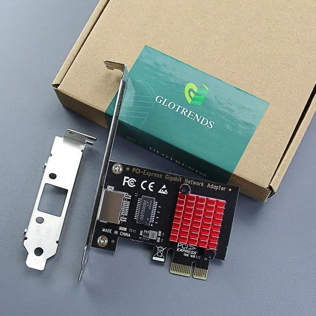 Alt view image 7 of 7 - GLOTRENDS LE8111H Gigabit PCIe Ethernet Network Card, RTL8111H Chip, RJ45 LAN Port, PCIe X1 Installation