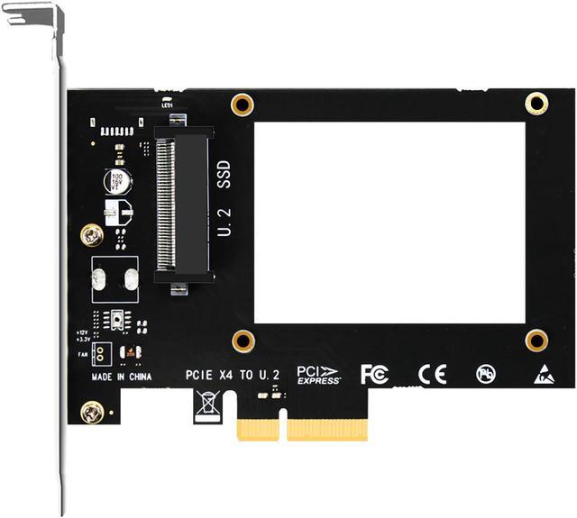 Main image of GLOTRENDS U.2 to PCIe 4.0 X4 Adapter for 2.5 Inch U.2 SSD, PCI-E X4 Full Speed