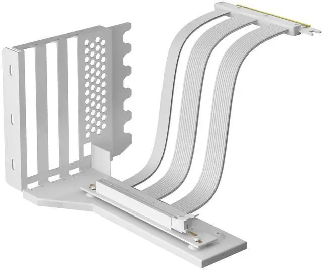 Main image of GLOTRENDS 2-Slot GPU Support Bracket with 180mm PCIe 5.0 Riser Cable for GPU Vertical Mount, Compatible with RTX5090 RTX4090 RX9070 RX7900, PC Cases with Open PCI 7/8-slot Design
