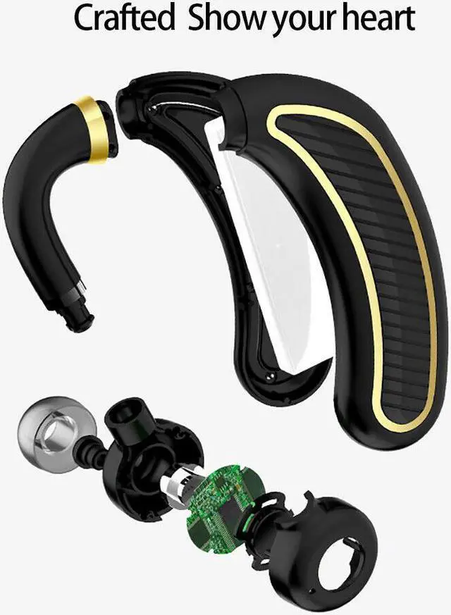 Alt view image 7 of 7 - K21 300mAh Wireless Bluetooth Headphone Headset Stereo Super Bass Earphone Earbuds Microphone