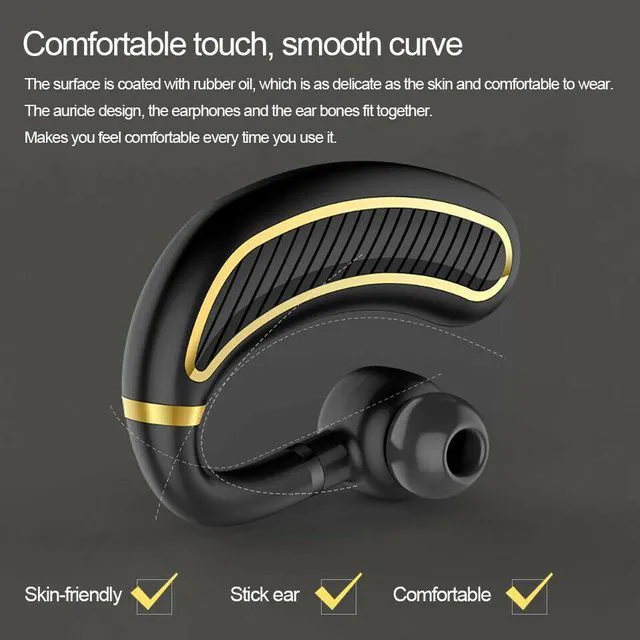 Alt view image 3 of 7 - K21 300mAh Wireless Bluetooth Headphone Headset Stereo Super Bass Earphone Earbuds Microphone