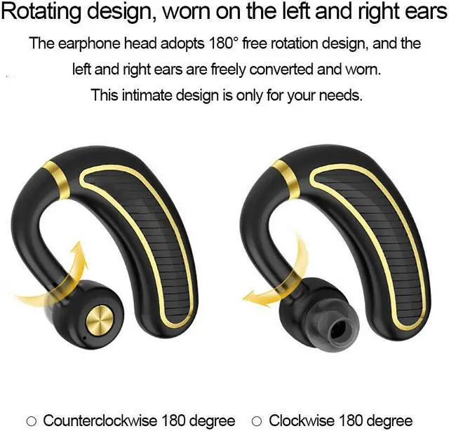 Alt view image 7 of 7 - K21 300mAh Wireless Bluetooth Headphone Headset Stereo Super Bass Earphone Earbuds Microphone