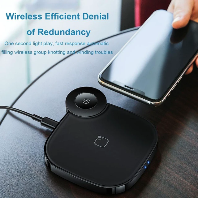 Alt view image 5 of 8 - 2 In 1 Mobile Phone Fast Charging Charger Station Stable Wireless Auto Induction For Universal IPhone 10W 7W 5W Magnetic Charger For iWatch 2W