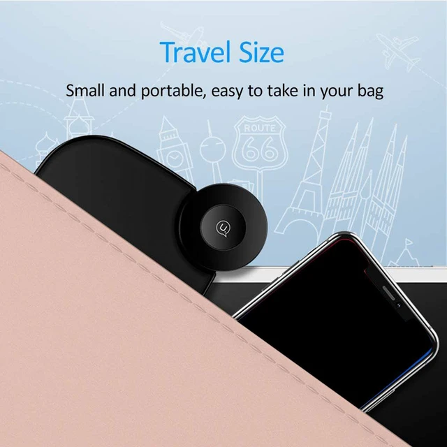 Alt view image 6 of 8 - 2 In 1 Mobile Phone Fast Charging Charger Station Stable Wireless Auto Induction For Universal IPhone 10W 7W 5W Magnetic Charger For iWatch 2W