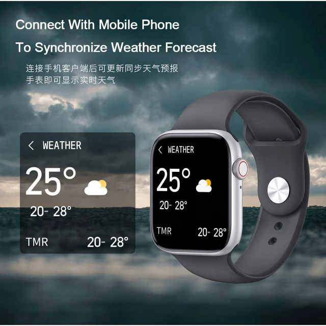 Alt view image 4 of 8 - Full Touch 1.3" Color Screen Smart Watch Fitness Tracker Heart Rate Blood Pressure Health Monitor Sports Record Intelligent reminder Information Push