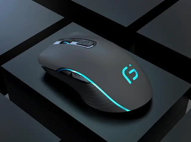 Main image of Computer Mouse Bluetooth 4.0+ 2.4Ghz Wireless Dual Mode 2 In 1 Mouse 2400 DPI Ergonomic Portable Optical Mice for PC/Laptop