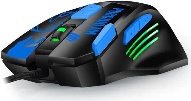 Main image of Wired Gaming Mouse Mechanical 8 Keys Ergonomic Design Led Buttons 4800DPI Optical Usb Mouse Mice Battlegrounds Gamer Mouse For PC Computer