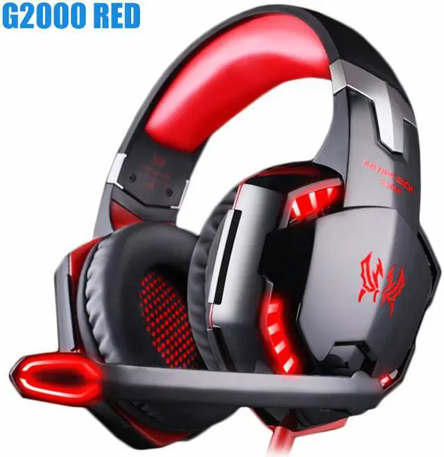 Main image of Headset Over-ear Wired Game Earphones Gaming Headphones Deep Bass Stereo Casque with Microphone for PS4 New Xbox PC Laptop Gamer