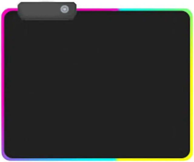 Main image of 13.77 x 9.84 Inch RGB LED Gaming Mouse Pad LED Luminous Colorful Lights RGB Gaming Mouse Pad Keyboard Mat Non-Slip Surface (Thickness 4mm) for Computers