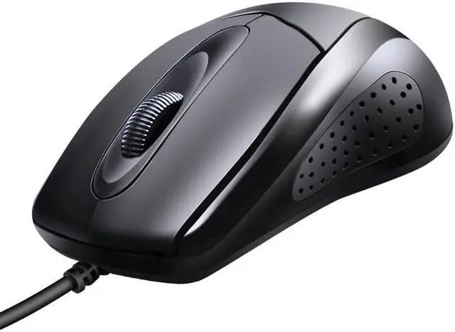 Alt view image 4 of 5 - USB2.0 Plug Classic Wired Mouse 1200 DPI Adjustable Ergonomic Design Mice For Office And Game