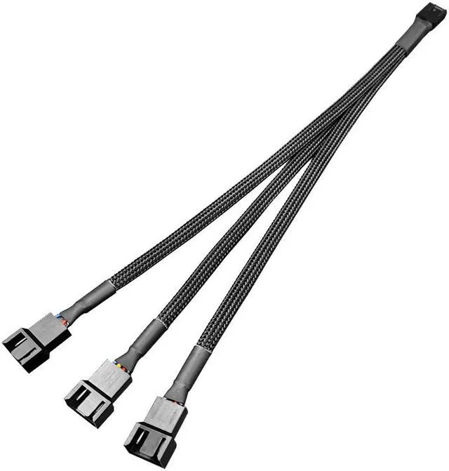 Main image of 10.6" 4Pin/3Pin Computer Case Fan Power Splitter Cable Extension cable For Desktop PC Motherboard PWM Chassis Fan - F/M Female to Male