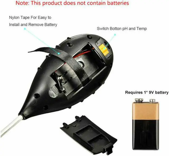 Alt view image 7 of 8 - 4 in 1 Soil PH Tester Moisture Sunlight Light Temperature Test Meter Portable Tool for Garden Plant Lawns