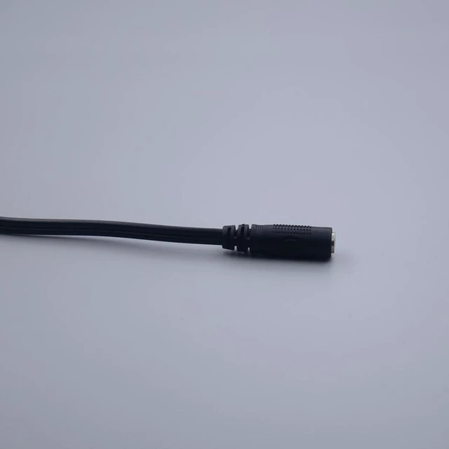 Alt view image 4 of 8 - 4Pcs 3.5mm 1 Female to 2 Male Y Splitter Cable for L/R Audio Microphone MIC PC Headset Headphone Mic Audio Y Splitter Flat Cable Headphone Splitter Smartphone Gaming Headset to PC Adapter