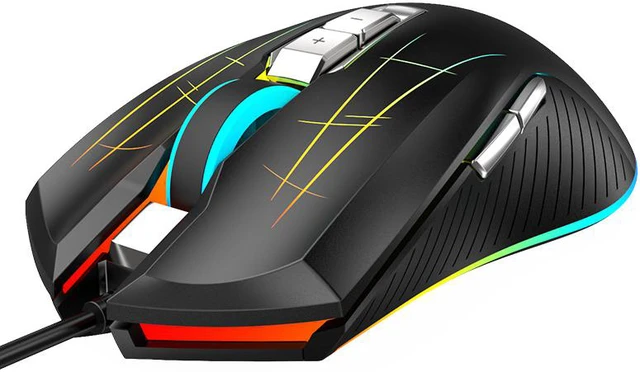 Main image of Fuhlen G93S Optomagnetic Magneto Micromotion Wired Game Mouse Original 5000DPI