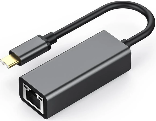 Main image of Type C to Rj45 Converter Adapter Type-C to RJ45 Network Interface Gigabit/100M Drive-free Network Card