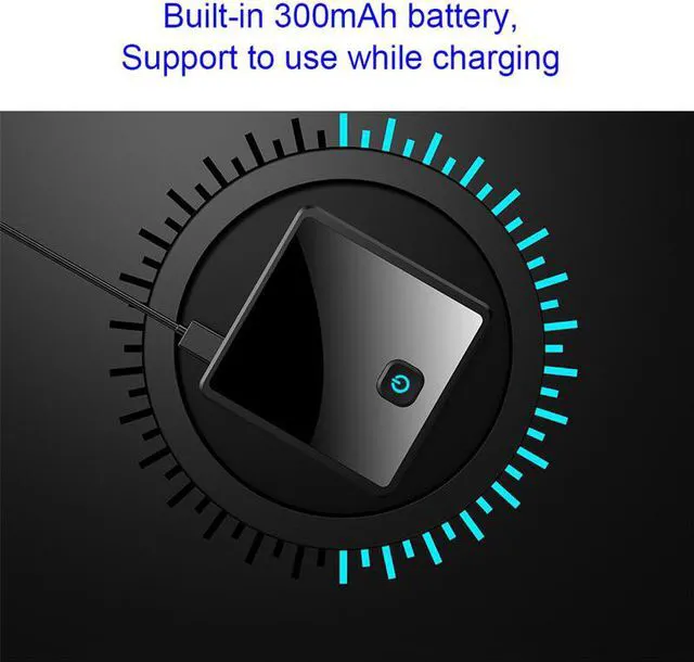 Alt view image 5 of 7 - Bluetooth 5.0 Transmitter Receiver Wireless Adapter Low Latency 3.5mm AUX Jack Optical SPDIF Audio Adapter For PC TV Car Speaker