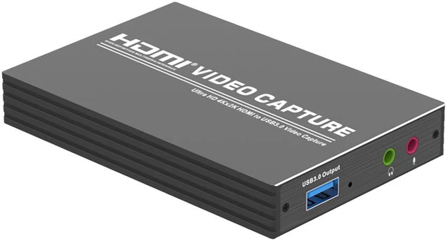 Alt view image 3 of 8 - HDMI 2.0 to USB3.0 Video Capture Card Dongle (Input 4K@60Hz MAX/Output 1080P@60Hz Max) with HDMI Stereo Audio Loopout for WiiU,Xbox 360/One,PS4,HDMI Camera,Game streaming, Video Conferencing,Live
