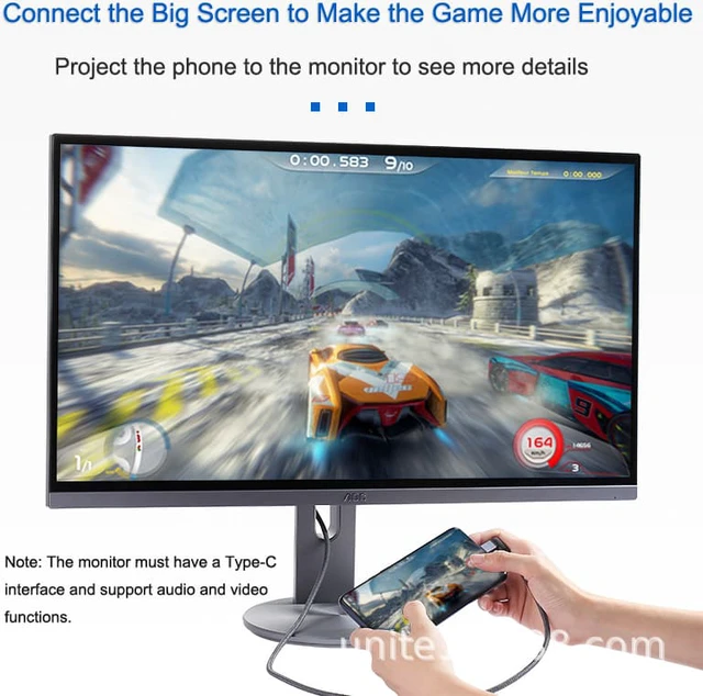 Alt view image 4 of 8 - 0.5m/1.64ft 1.0m/3.28ft 1.5m/4.92ft USB 3.2 Type C to Type C 90 Degree Cable USB C to USB-C Gen2 Nylon Wire 100W PD Fast Charging Data Cable 4K HD For Macbook Pro Air Samsung S20 Phone Charger Cord