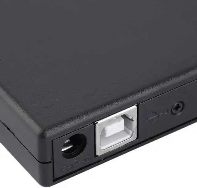 Alt view image 5 of 7 - USB 2.0 External DVD Combo CD-RW Burner DVD ROM External Optical Drive CD+-RW DVD ROM Black Support CD Player Burning Slim Portable Reader Recorder for Laptop Macbook Desktop PC