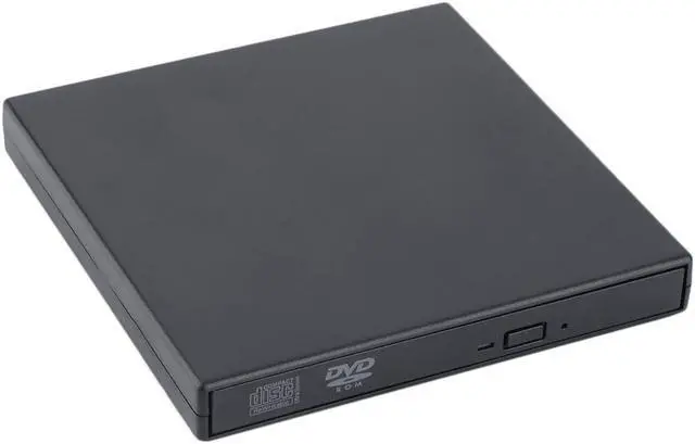 Main image of USB 2.0 External DVD Combo CD-RW Burner DVD ROM External Optical Drive CD+-RW DVD ROM Black Support CD Player Burning Slim Portable Reader Recorder for Laptop Macbook Desktop PC