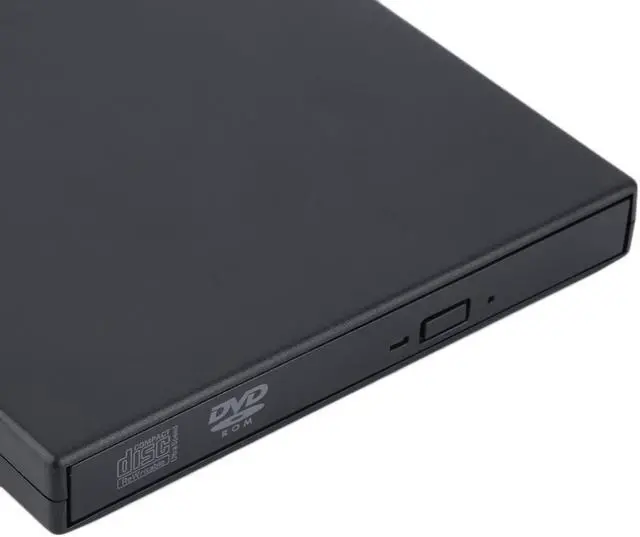 Alt view image 4 of 7 - USB 2.0 External DVD Combo CD-RW Burner DVD ROM External Optical Drive CD+-RW DVD ROM Black Support CD Player Burning Slim Portable Reader Recorder for Laptop Macbook Desktop PC