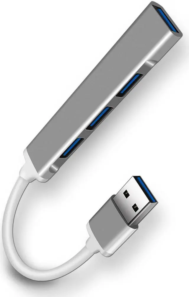Main image of 4 In 1 Mini USB hub 3.0 Splitter High Speed at 5Gbps With USB3.0*1+USB2.0*3 For Windows10/8/7 Vista XP Mac 10/4/6